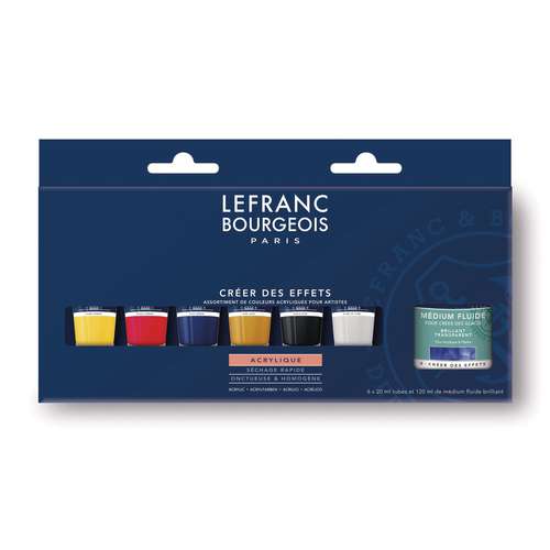LEFRANC & BOURGEOIS | Fine Acrylic Sets — tubes | 50,000+ Art